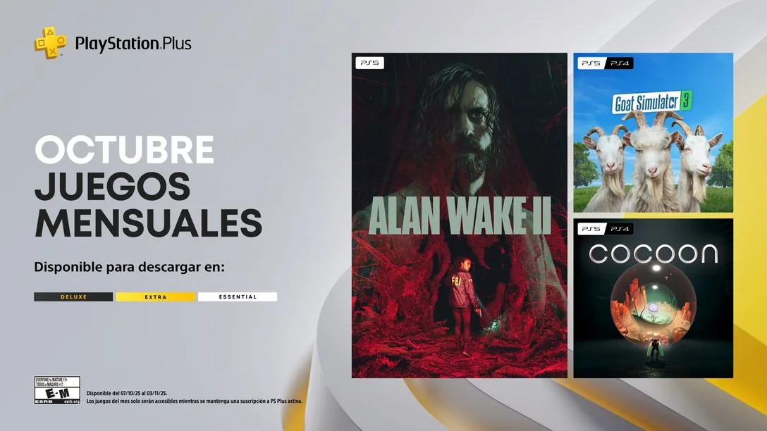 Los juegos que regala Sony a las personas suscriptas a PlayStation Plus